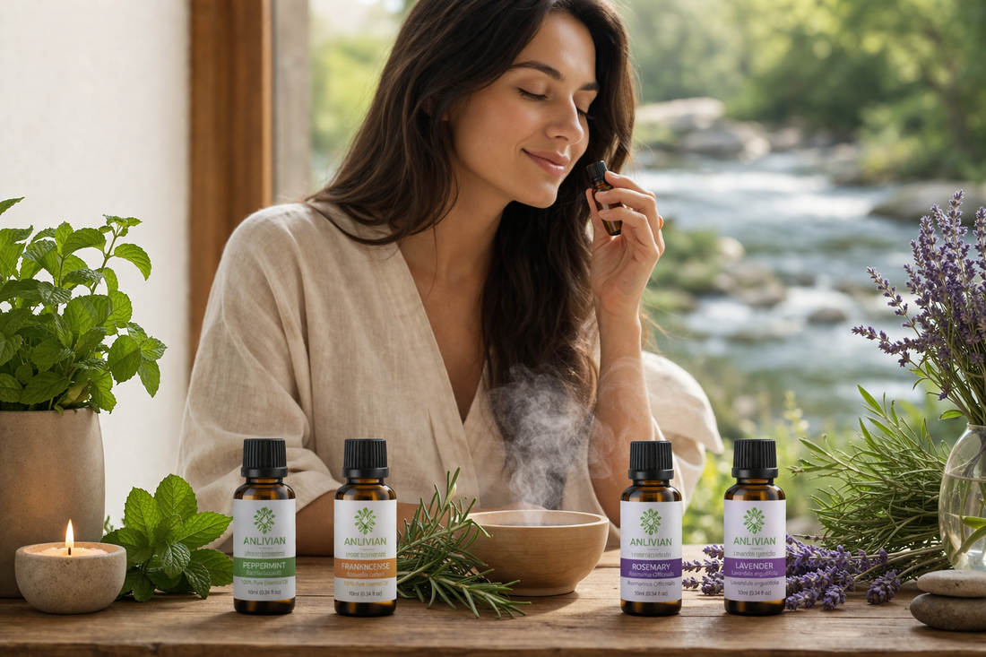 Oils for Hair, Skin & Mind