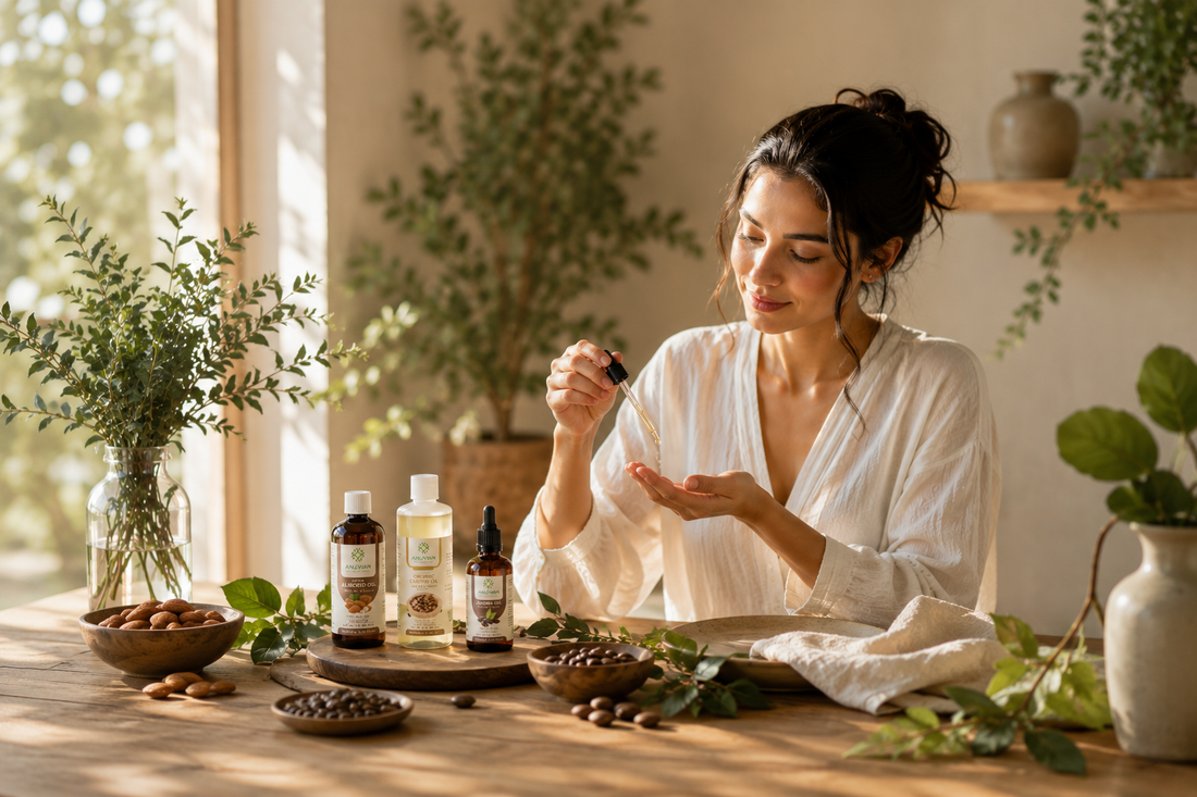 Almond Oil Australia, Organic Castor Oil & Organic Jojoba Oil 