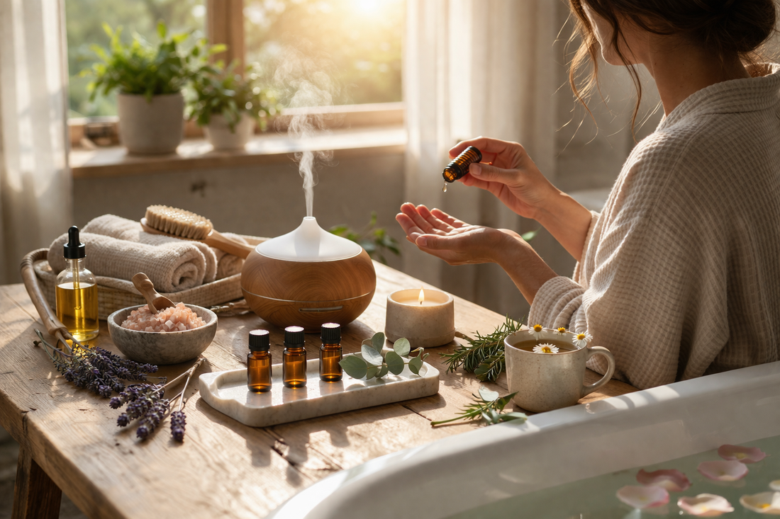Natural Oils for Hair & Skin