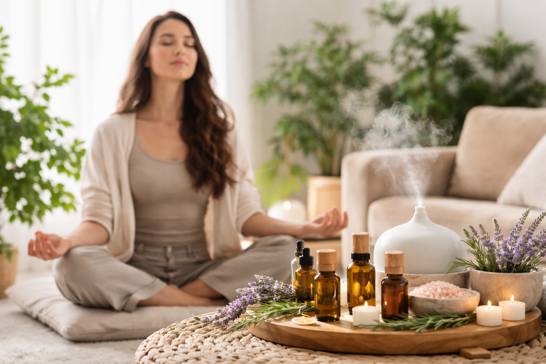 Essential Oils for Stress Relief, Focus & Daily Wellness